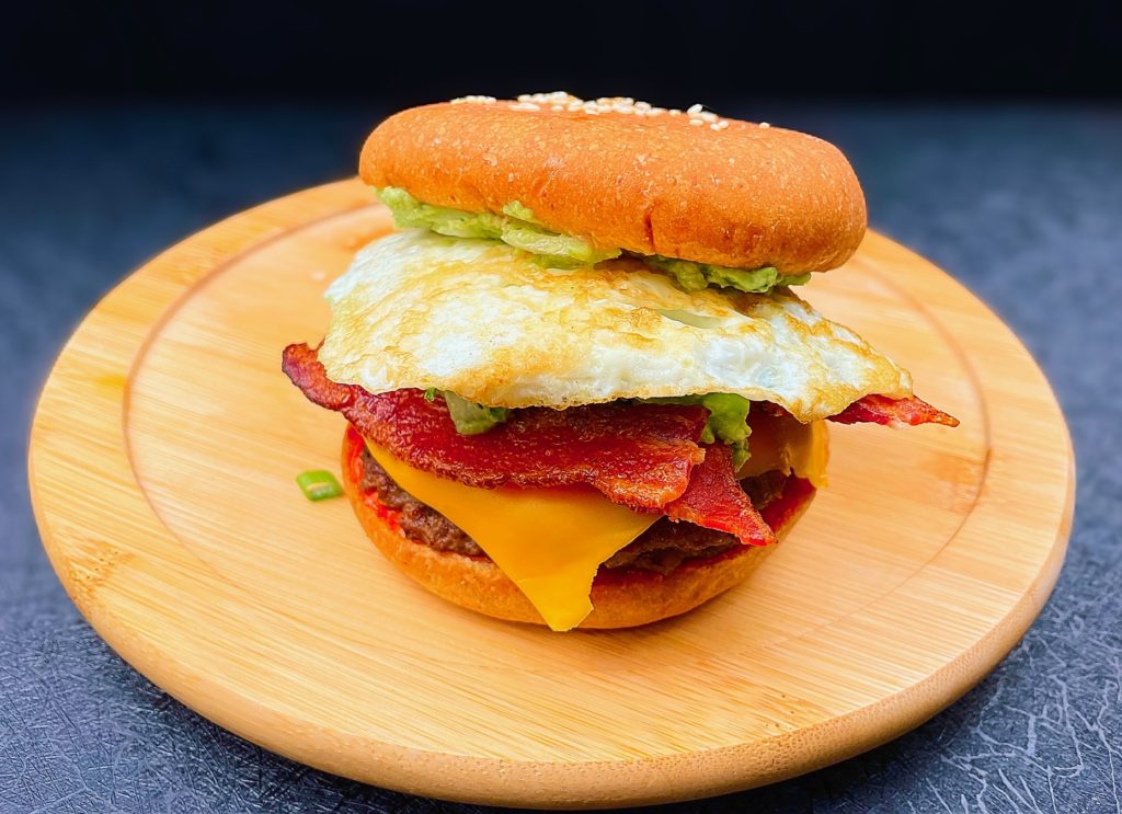 Keto Breakfast Burger