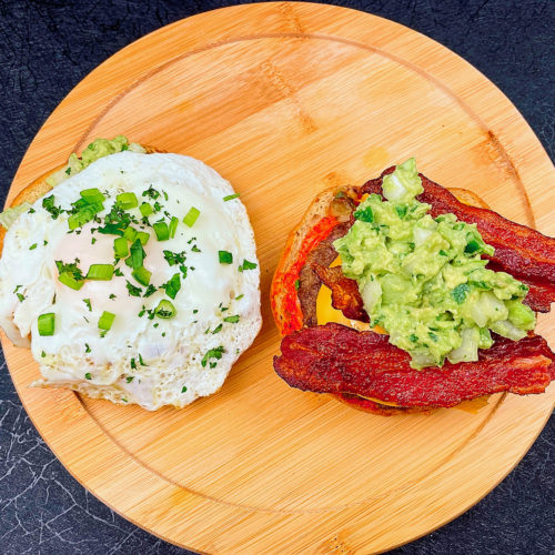 Keto Breakfast Burger