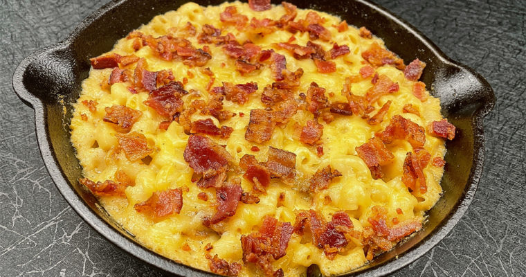 Keto Bacon Macaroni & Cheese