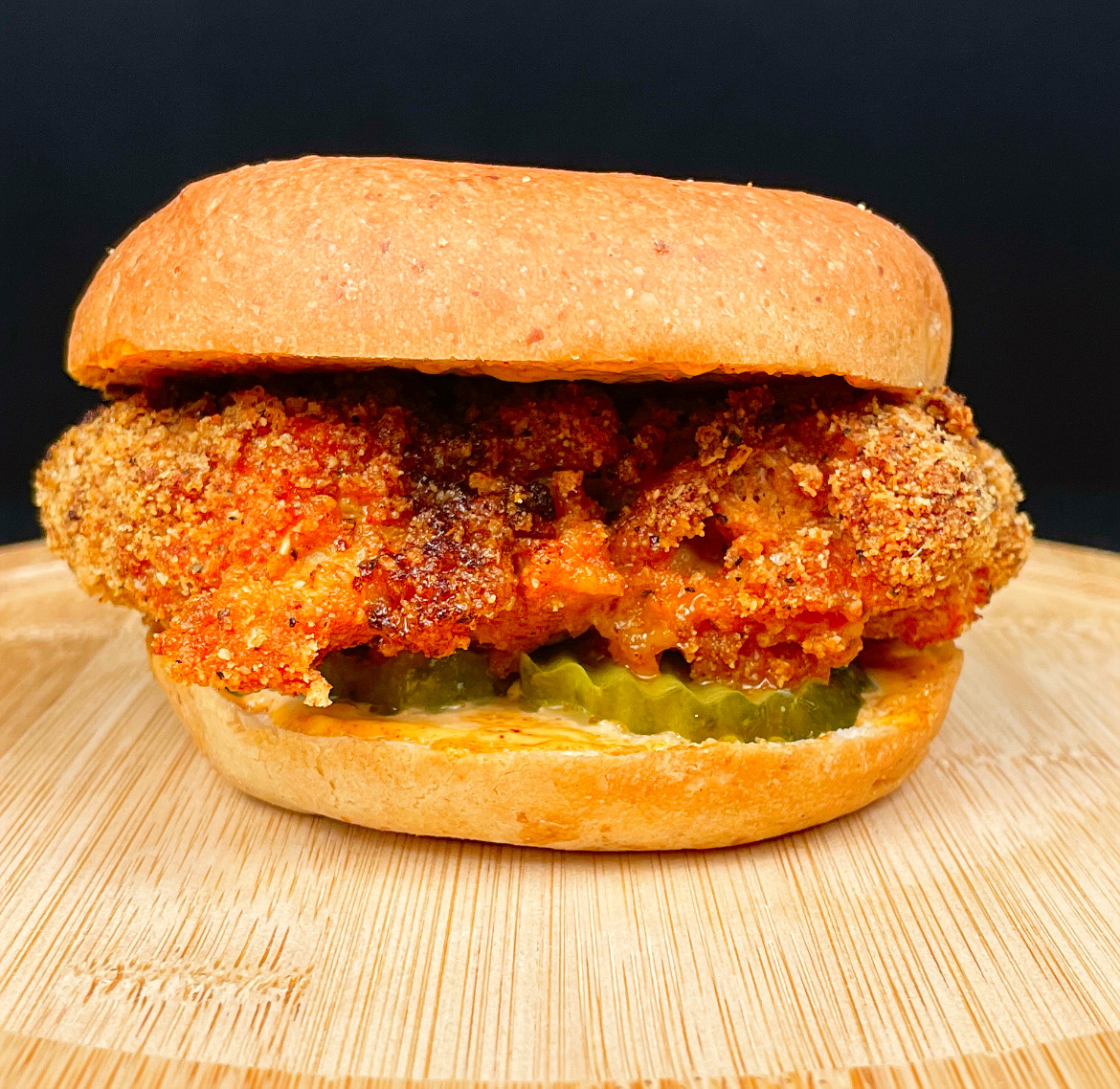 Keto Spicy Fried Chicken Sandwich Recipe