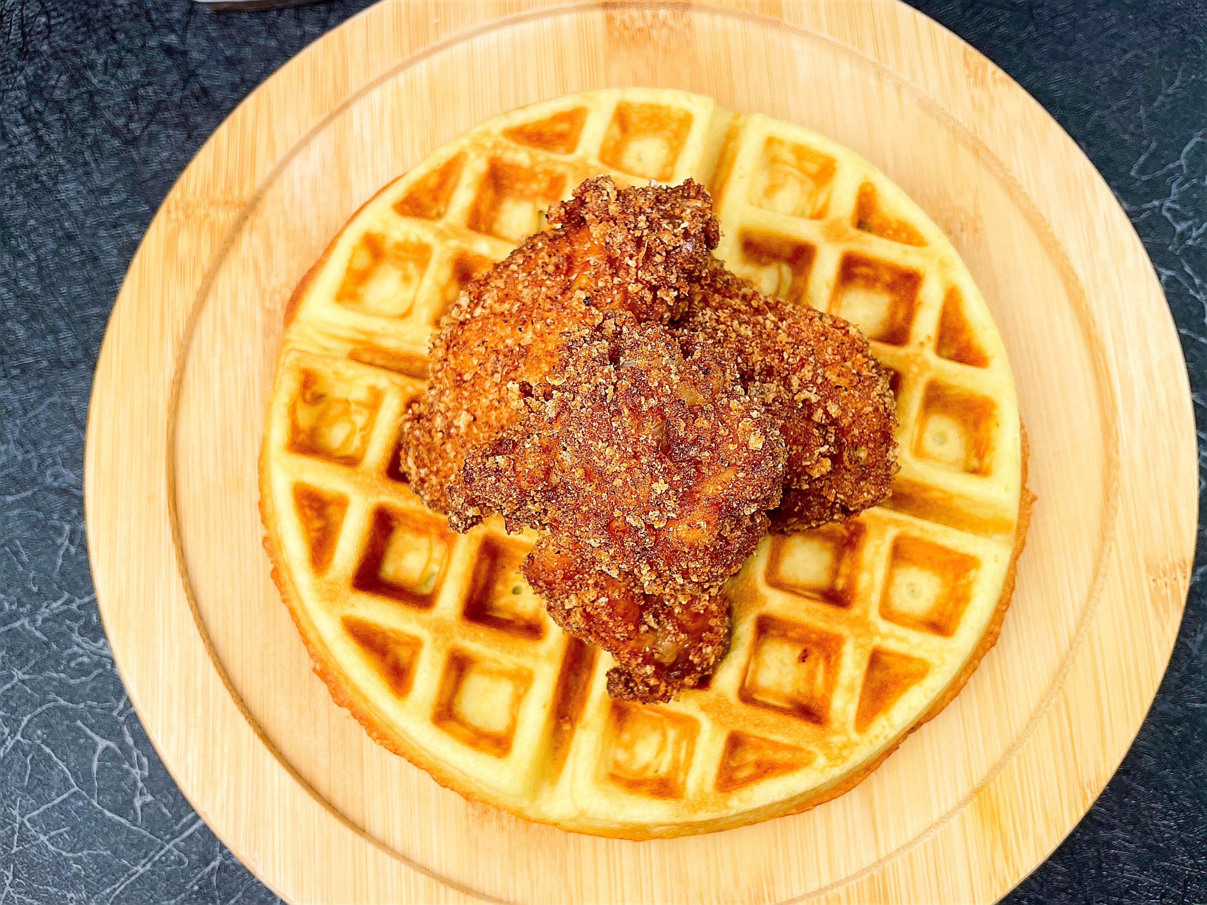 Keto Chicken & Waffles