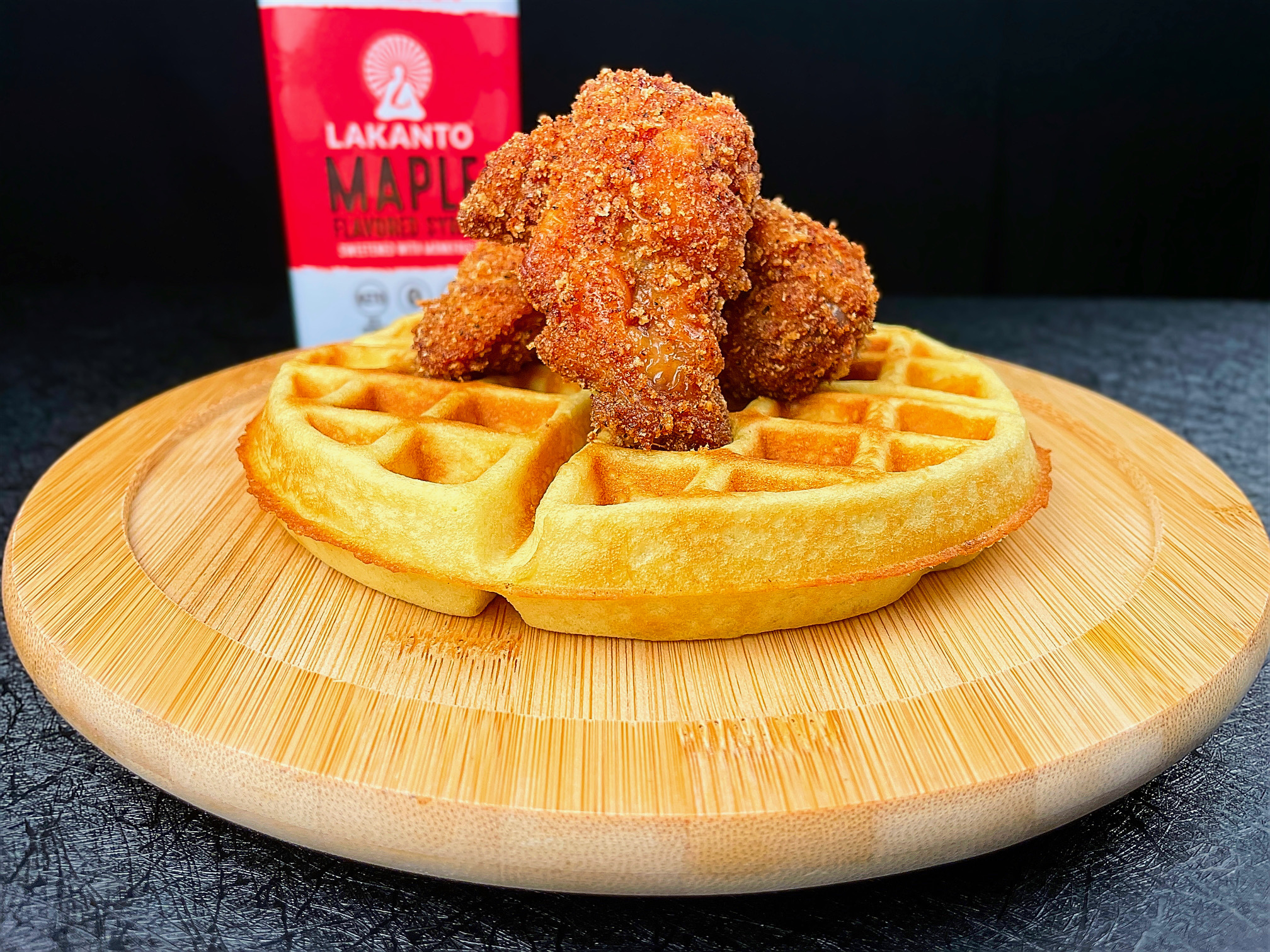 Keto Chicken & Waffles